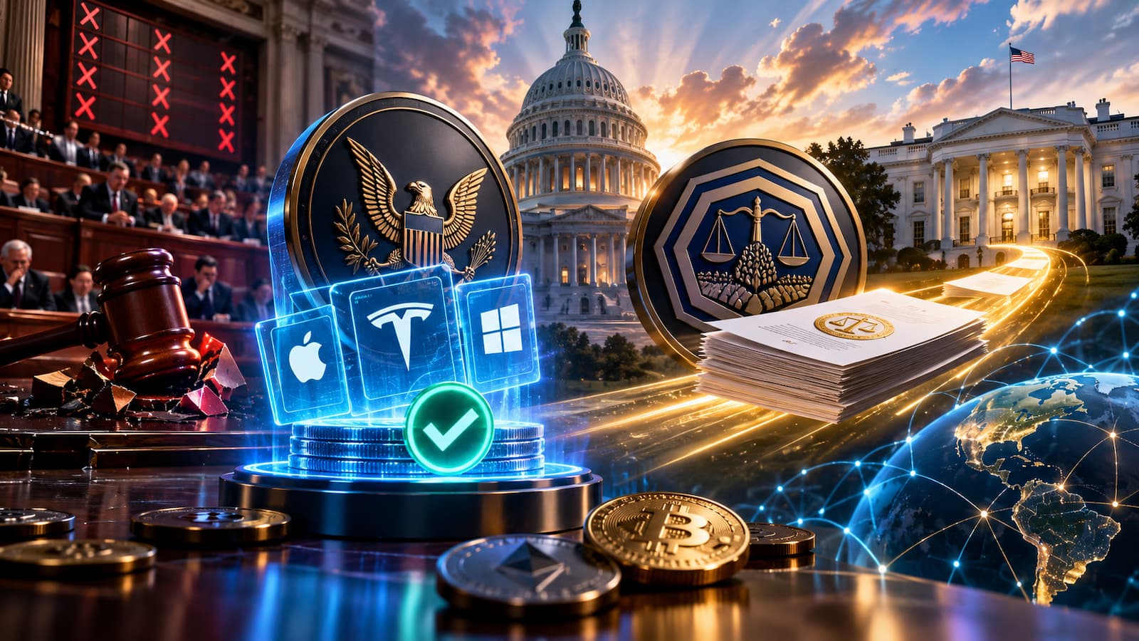 La SEC y la CFTC aceleran la regulación cripto tras el revés del Senado.