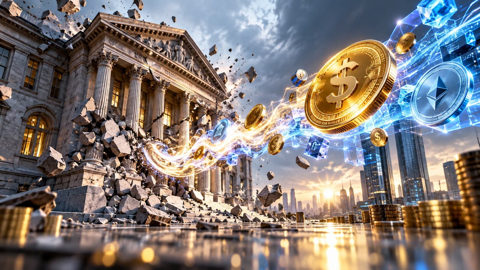 Los pagos tokenizados amenazan 230.000 millones de dólares de ingresos bancarios.