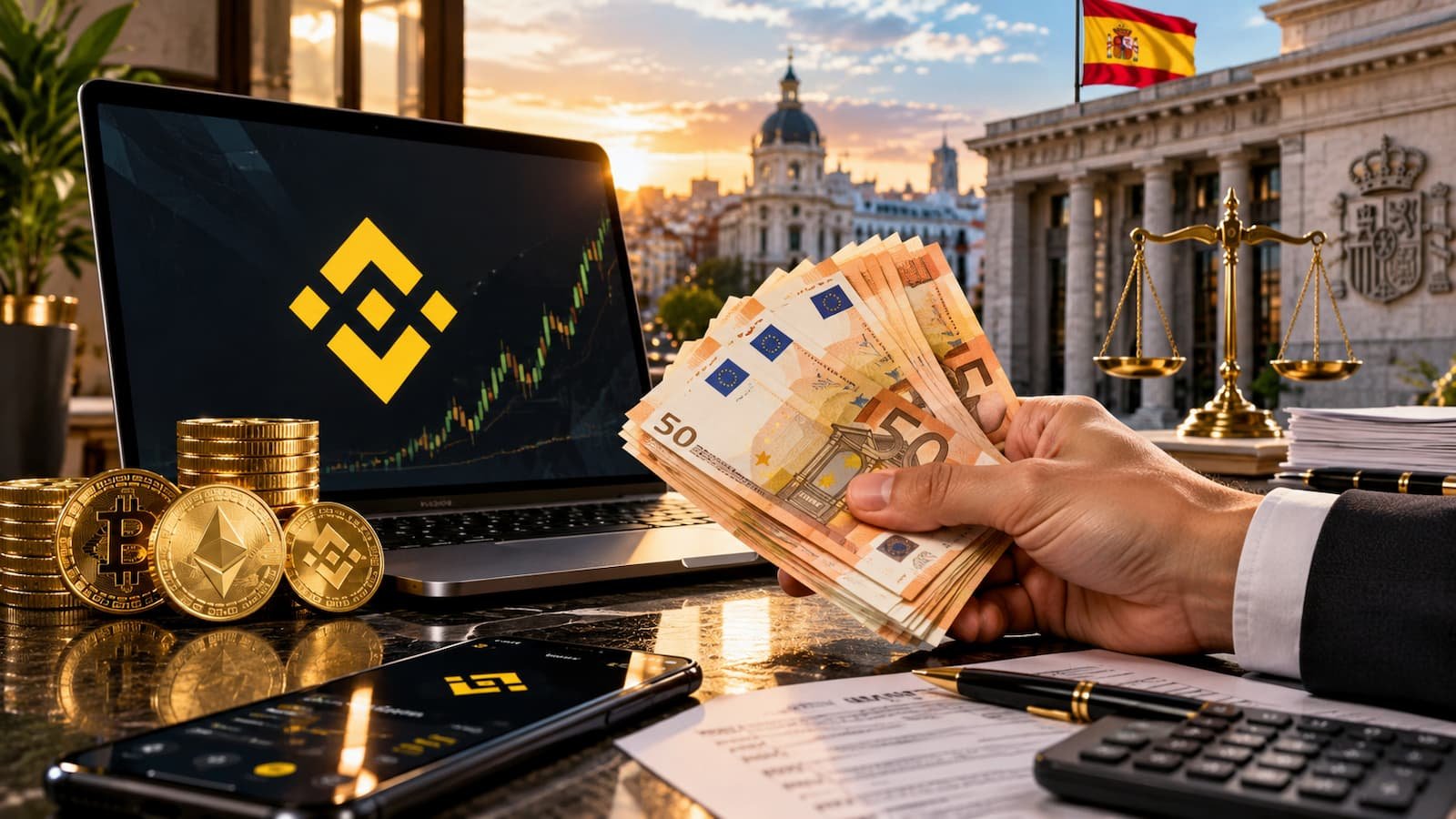 Retirar dinero de Binance
