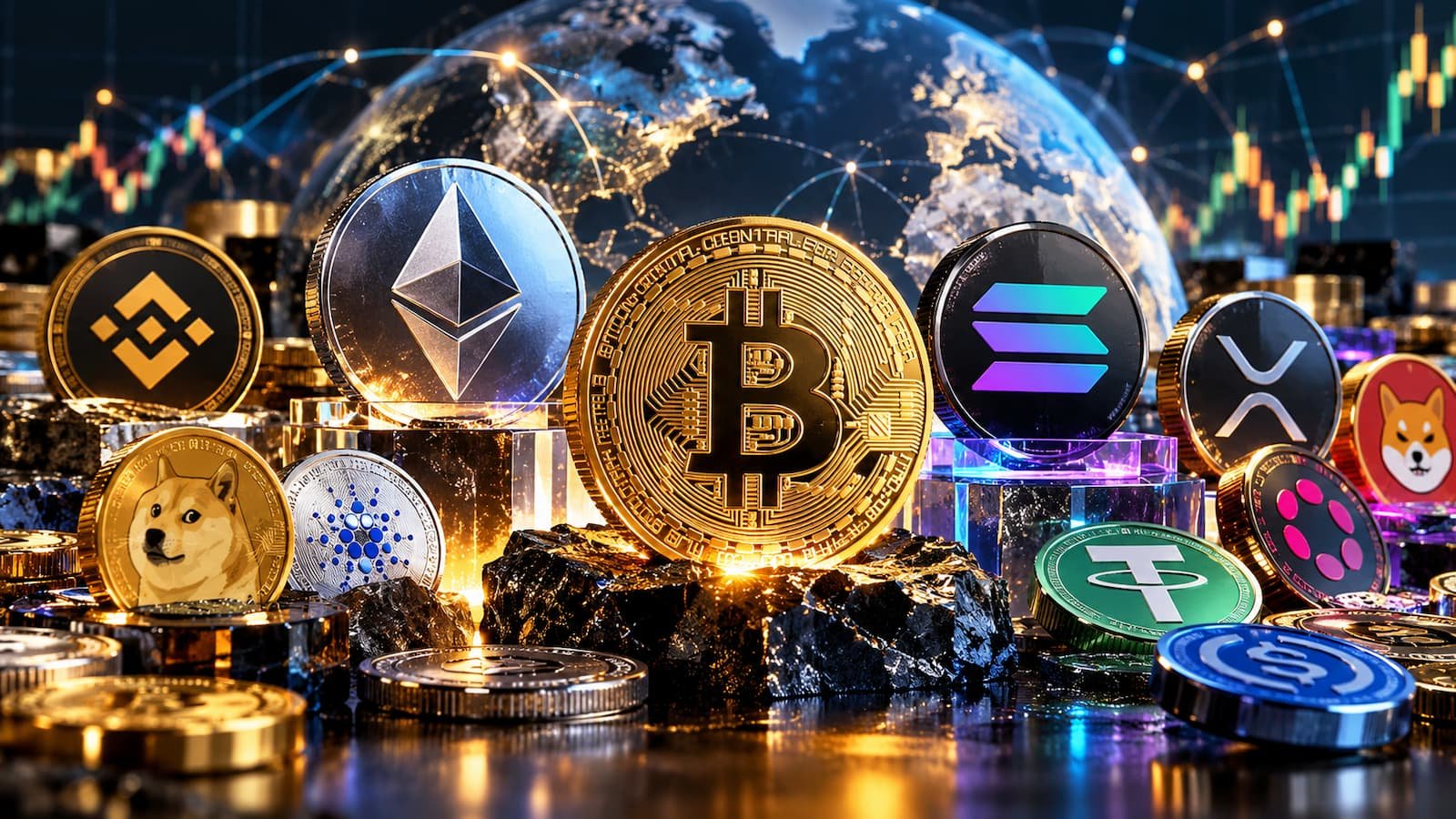 Tipos de criptomonedas