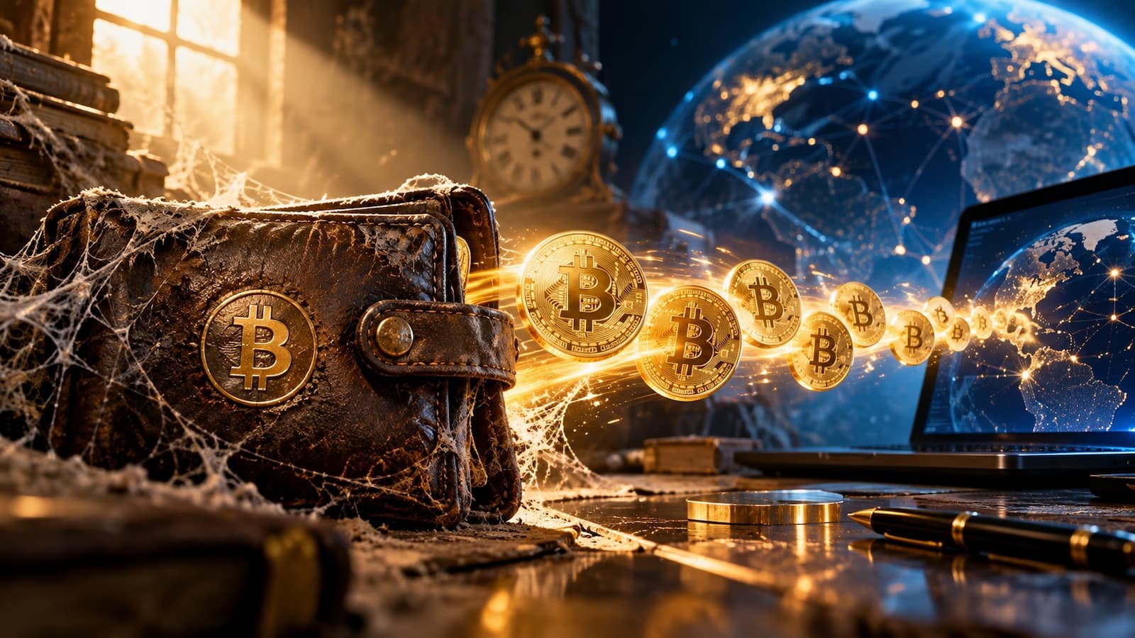 Una wallet de Bitcoin despierta tras 14 años y mueve 600 BTC.