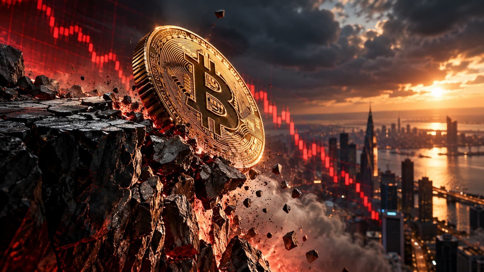 Bitcoin ha roto los 84.000 dólares y CoinGlass lo situaba en 82.800 dólares este 7 de octubre.