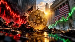 Bitcoin vuelve a 83.000 dólares tras más de 800 millones en liquidaciones cripto.