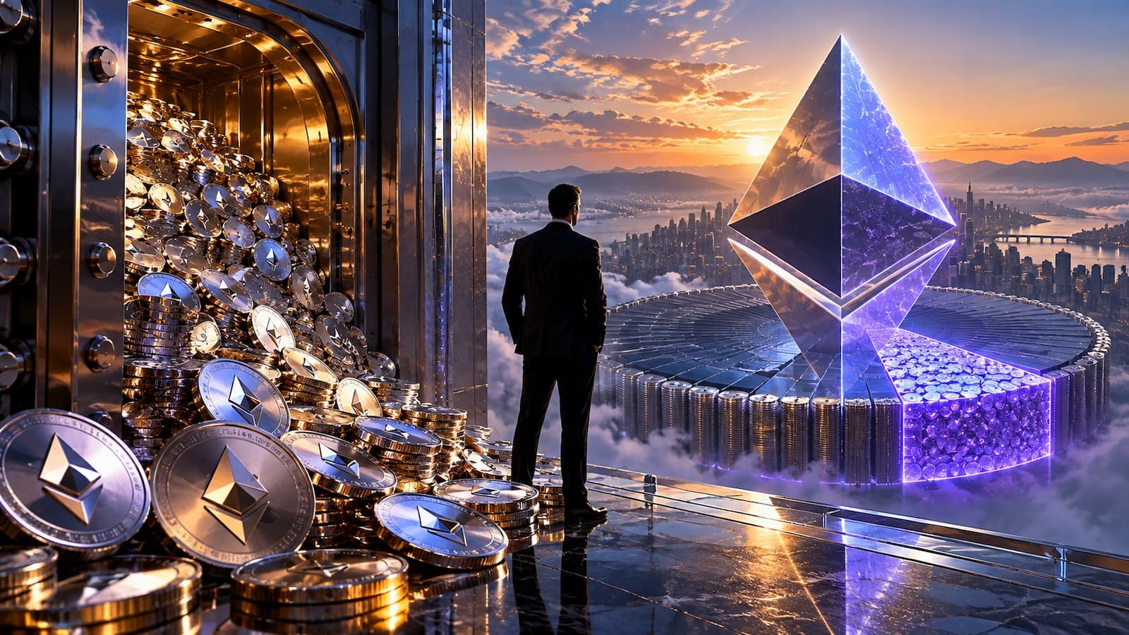 Bitmine roza el 5% de la oferta de Ethereum con 6,03 millones de ETH.
