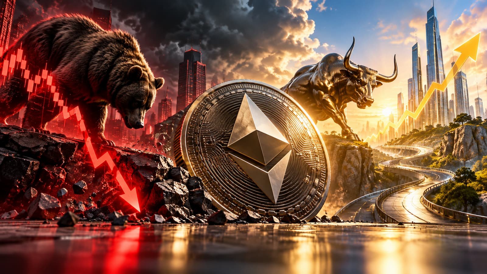 Ethereum se mueve alrededor de los 2.530 2.570 dólares.