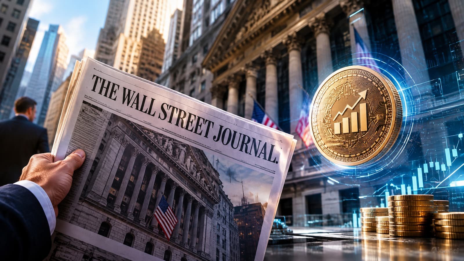Grupo conservador lleva al Wall Street Journal la batalla por acciones tokenizadas.