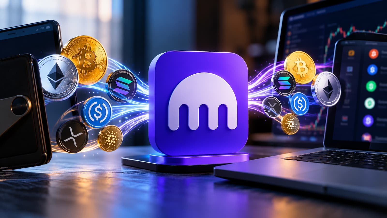 Kraken ha ampliado su integración con Mesh para depósitos cripto.