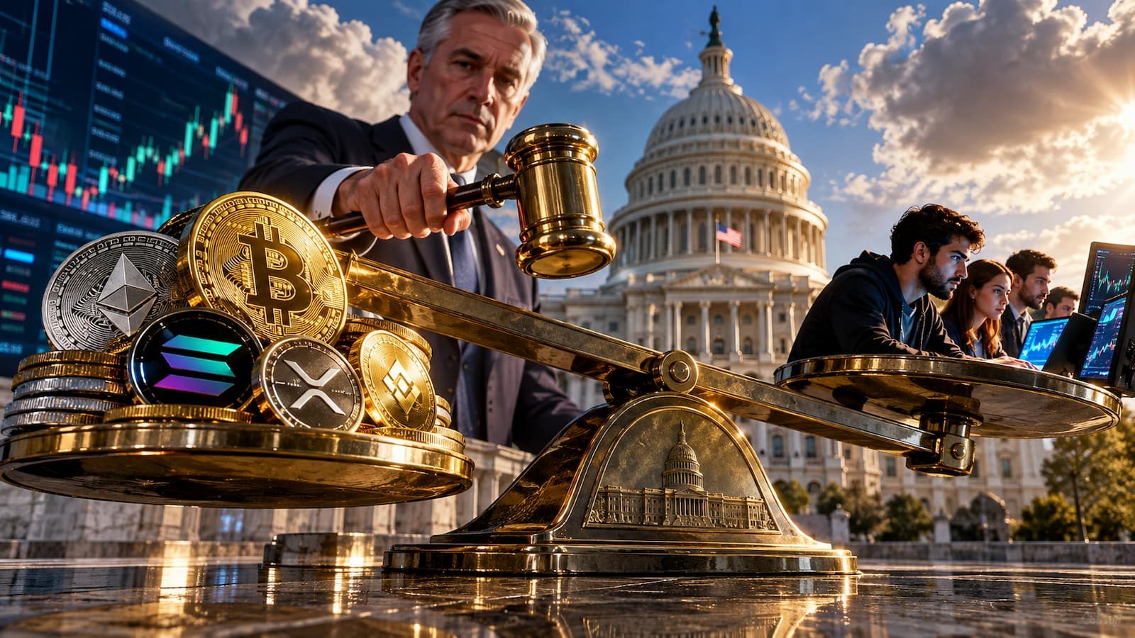 La CFTC abre el proceso para un marco federal del cripto con apalancamiento.