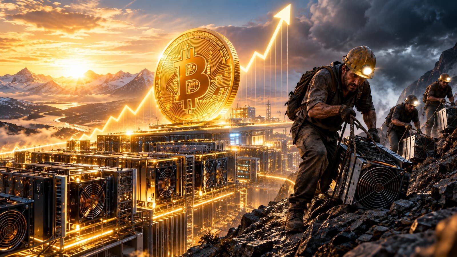 La potencia de cálculo de Bitcoin ha vuelto a superar 1 zettahash por segundo.