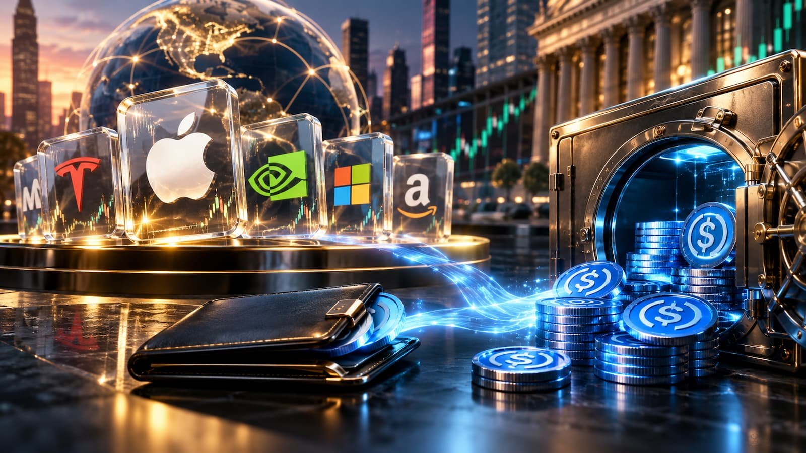 Las acciones tokenizadas se acercan a los 4.000 millones de dólares.