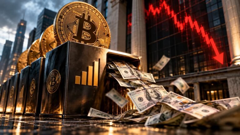 Los ETF de Bitcoin cortan su racha de nueve días con 149 millones en salidas.