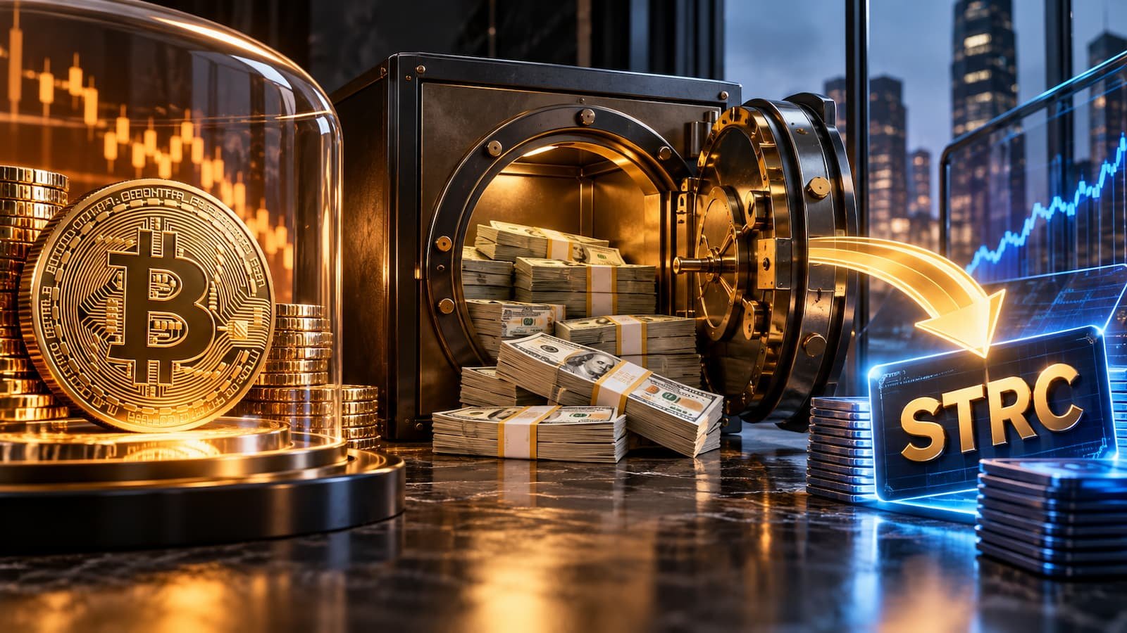 Strategy pausa las compras de bitcoin y recompra STRC por 204,9 millones de dólares.